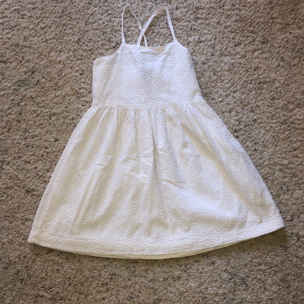 Gap kids white dress size medium
